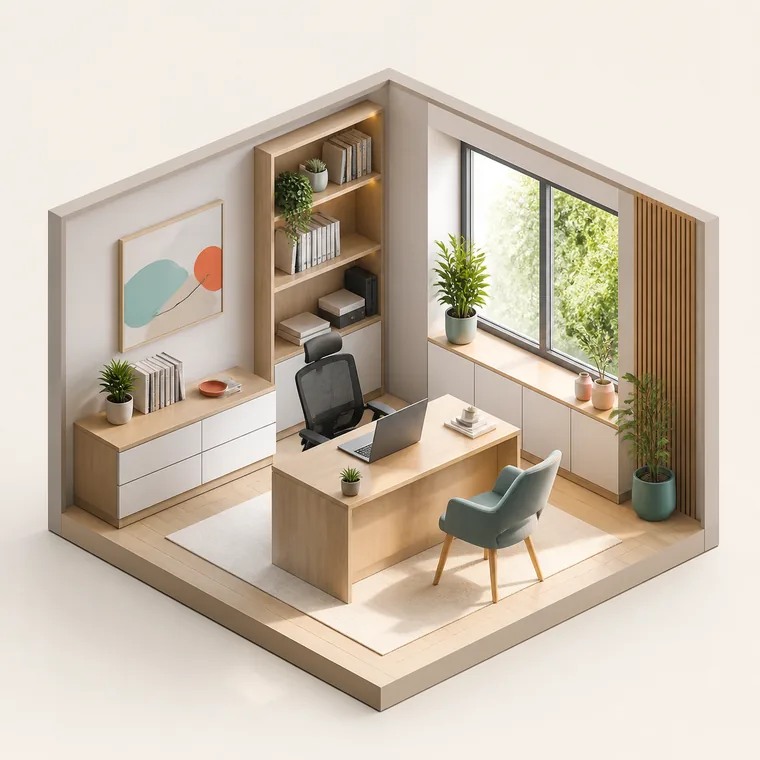 Офис после уборки
